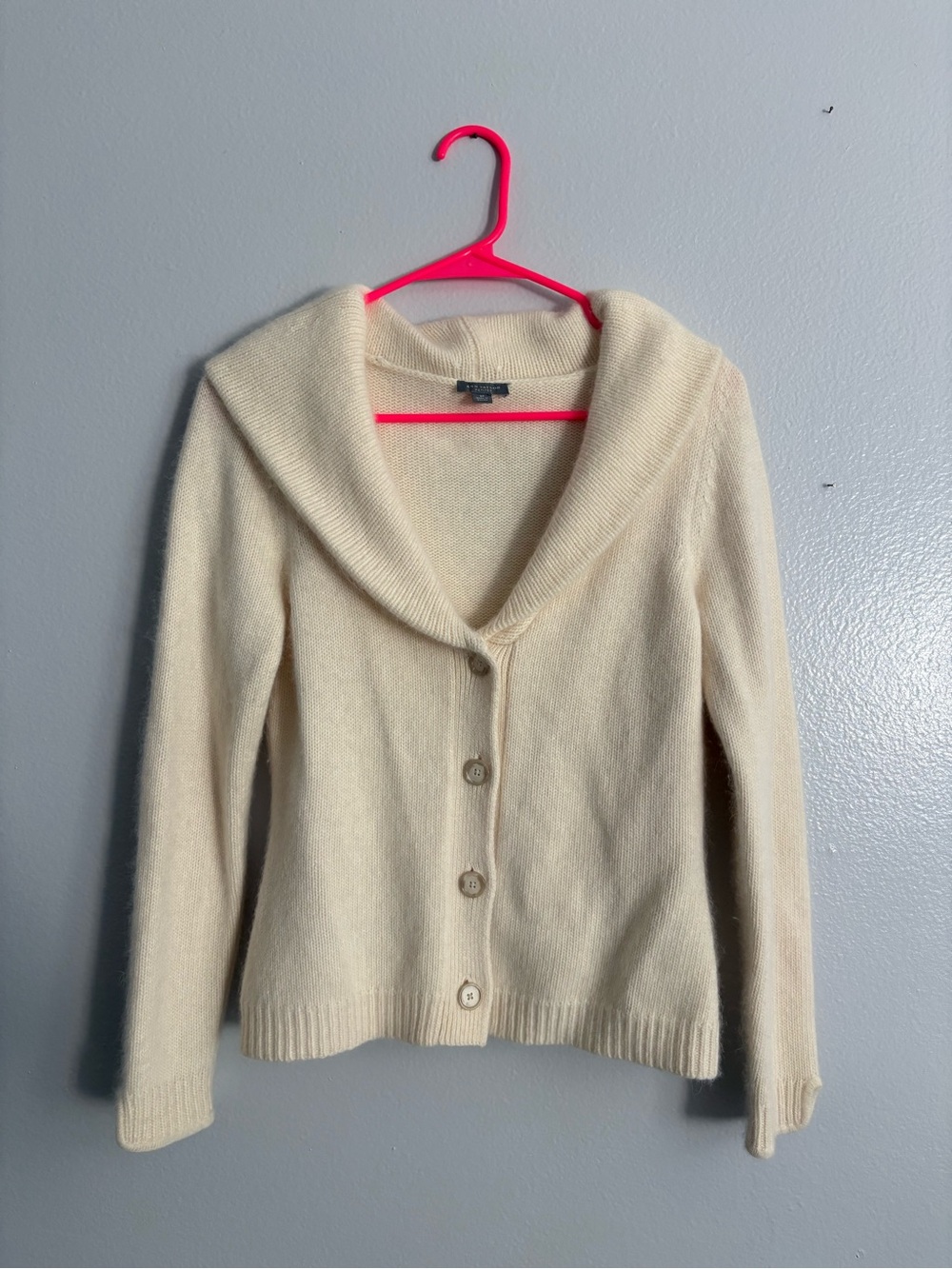Ann Taylor Cream Cardigan